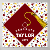 2025年の卒業クラスおめでとう ポスター (正面)