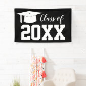 2025年の卒業クラスカスタムキャップ・タッセル 横断幕 (インサイチュ)