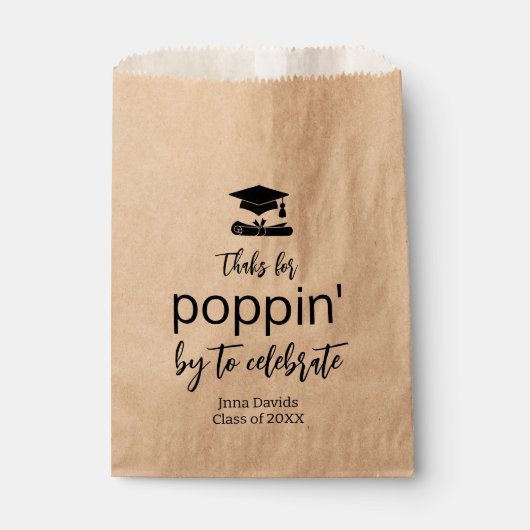 2025年の卒業パーティードコーポコーンクラス フェイバーバッグ (正面)