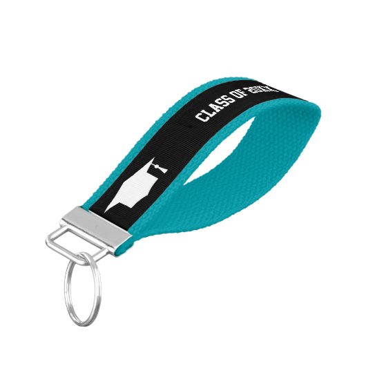 2025年の卒業パーティー用のパーソナライズされたキーチェーン リストバンドキーホルダー (アングル下)