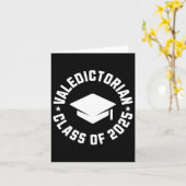 2025年の卒業式 カード (黄色い花)