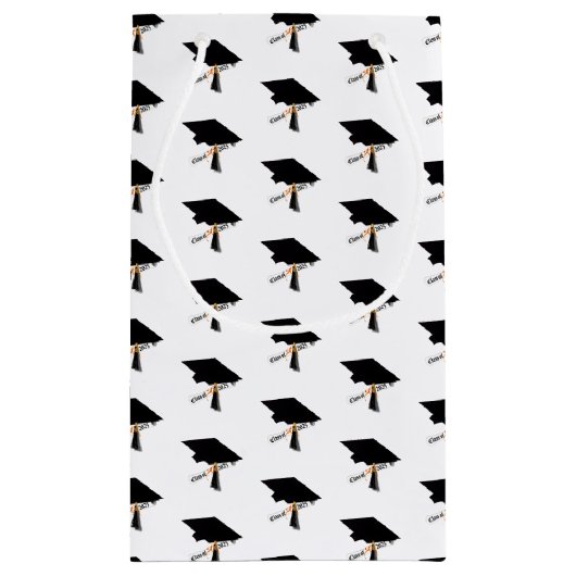 2025年の卒業証書クラス スモールペーパーバッグ (裏面)