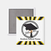 2025年の卒業証書クラス マグネット (正面/裏面)