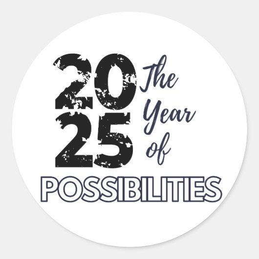 2025年の可能年 ラウンドシール (正面)