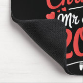 2025年の夫婦としての私たちの初めてのクリスマス結婚した マウスパッド (コーナー)