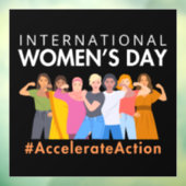 2025年の女性国際的デーのアクションを加速 ウィンドウサイン (シート3)