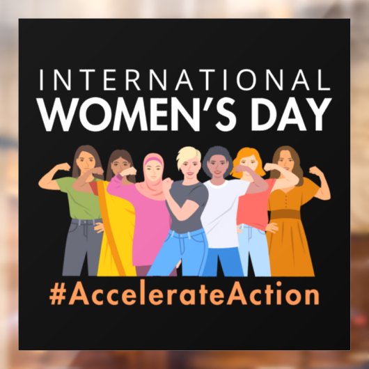 2025年の女性国際的デーのアクションを加速 ウィンドウサイン (シート2)