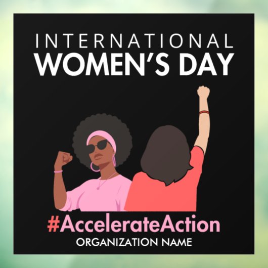 2025年の女性国際的デーのアクションを加速 ウィンドウサイン (シート3)