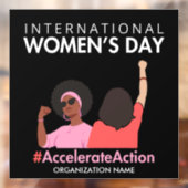 2025年の女性国際的デーのアクションを加速 ウィンドウサイン (シート2)
