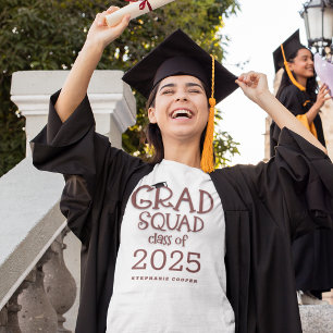 2025年の学位課程の卒業式 Tシャツ