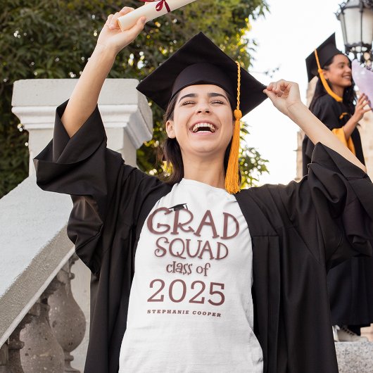 2025年の学位課程の卒業式 Tシャツ