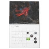 2025年の宇宙で占い占め カレンダー (3月 2027)