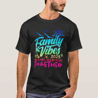 2025年の家族の思い出 ファミリーリユニオン バケーション Tシャツ