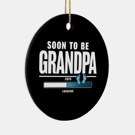 2025年の新しいグランドパ セラミックオーナメント (右)