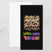 2025年の新しい夢 (正面/裏面)