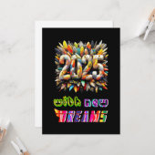 2025年の新しい夢 カード (正面/裏面インサイチュ)
