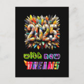 2025年の新しい夢 ポストカード (正面)