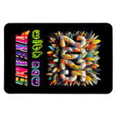 2025年の新しい夢 マグネット (横)