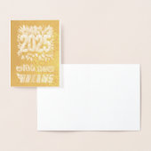 2025年の新しい夢 箔カード (ディスプレー)