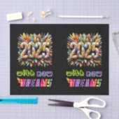2025年の新しい夢 薄葉紙 (クラフト)