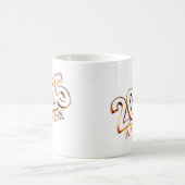 2025年の新しい日 コーヒーマグカップ (中央)