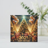 2025年の新年を輝く光で迎える シーズンカード (スタンド正面)