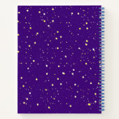 2025年の新年本の恋人の本スパイラル ノートブック (裏面)