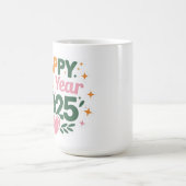 2025年の新年 コーヒーマグカップ (中央)