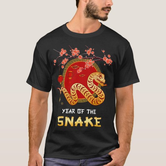 2025年の旧正月中国の Tシャツ (正面)