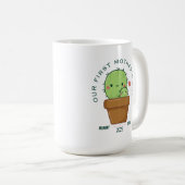 2025年の母の日、サボテンおもしろい コーヒーマグカップ (正面右)