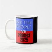 2025年の民主化政策に対す救る人々 コーヒーマグカップ (左)
