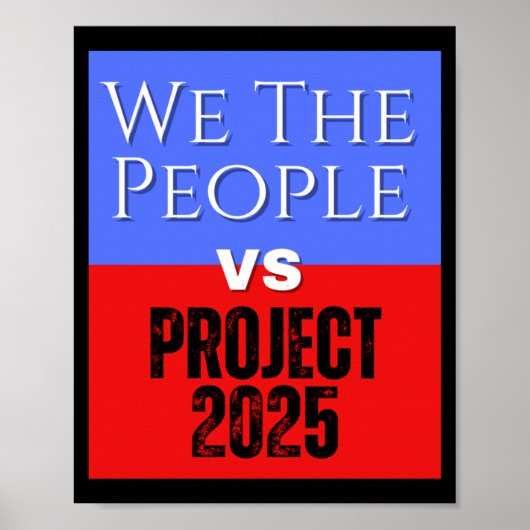 2025年の民主化政策に対す救る人々 ポスター (正面)