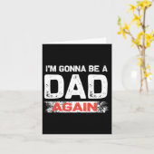 2025年の父の日にまたパパになる カード (黄色い花)