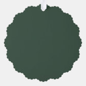 2025年の私たちの年パーソナライズされた オーナメントカード (裏面)