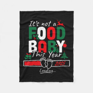 2025年の積み込みによる食べ物ではない フリースブランケット