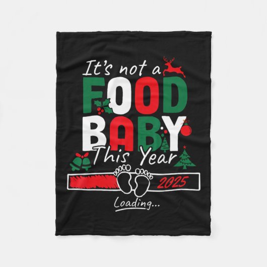 2025年の積み込みによる食べ物ではない フリースブランケット (正面)