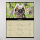 2025年の素晴らしろくろ壁掛けポスター ポスター (正面)