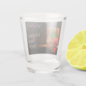 2025年の花火と泡の願い ショットグラス (裏面)