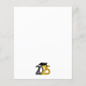 2025年の金ゴールドと銀のクラス発表 (裏面)