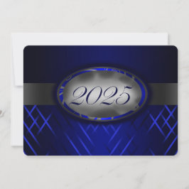 2025年の青と銀のクラス 招待状