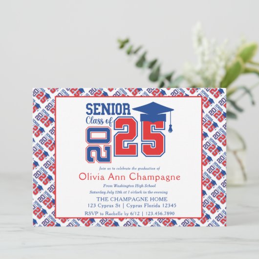 2025年の青・赤クラス カード (スタンド正面)