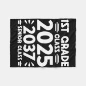 2025年の1年生Cl今後の2037年のシニアCl フリースブランケット (正面(横))