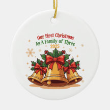 2025年の3つの家族としての初めてのクリスマス |