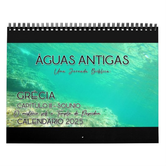 2025年のAGUAS ANTIGAS: Uma jornada biblica Cap.3 カレンダー (カバー)