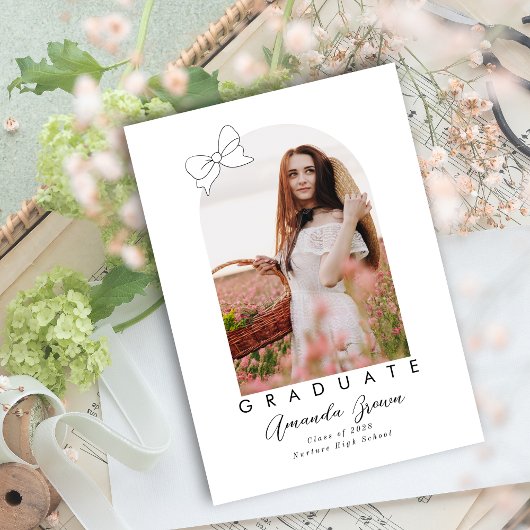 2025年のBowコケットエレガント 招待状