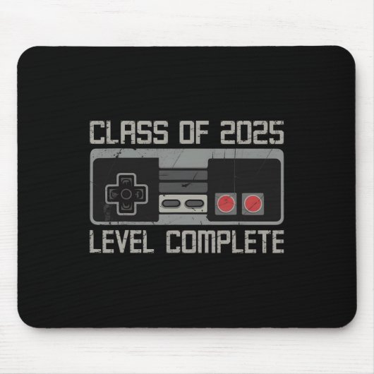 2025年のClレベルのシニア卒業ゲーマー完了 マウスパッド (正面)