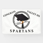 2025年のGrad Cap Diploma Circleクラス 横断幕 (横)