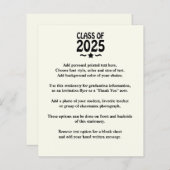 2025年のGrad Star Class卒業発表 (正面/裏面)