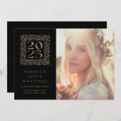 2025年のLeafy Year Photo Class of 2025 案内状 (正面/裏面)