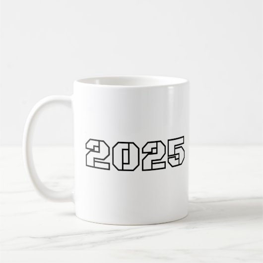 2025年はっきりしたスタイル愛好家のための未来的デザイン コーヒーマグカップ (左)